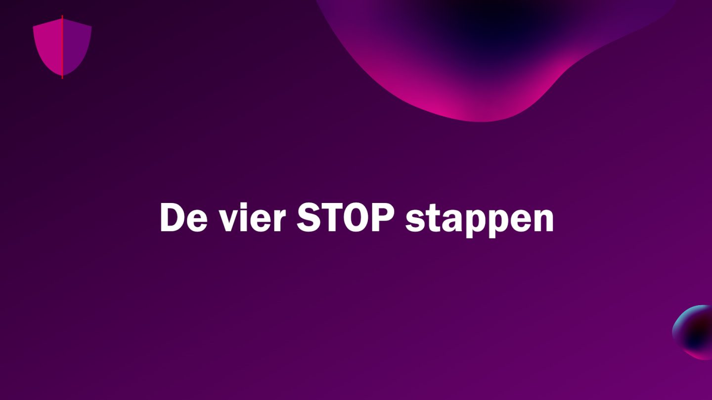 Thumbs vier stop stappen